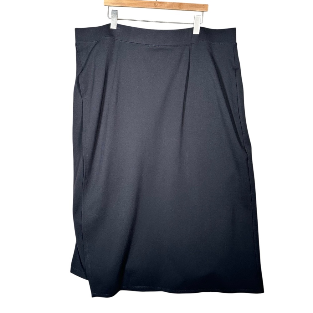 BETABRAND The Sassiest Pants Capris Midi Skirt Overlay in Black - Picture 11 of 14
